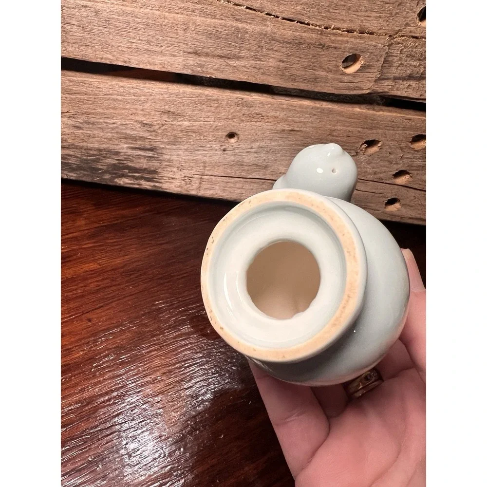 Pfaltzgraff Gazebo Blue Teal Salt And Pepper Shakers Dinnerware cottage core